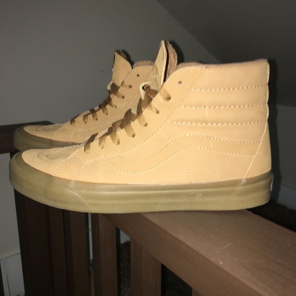 Sk8-HI Brown Gum Vans